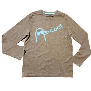 Johnnie B by Boden sz 11  - 12 long sleeve graphic shirt Cool